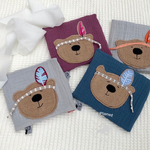 Almohadilla de enfriamiento con manga parachoques enfriamiento almohada fría-caliente compresa oso indio aplicación Muslin pluma consolación Bump Lesión lesión