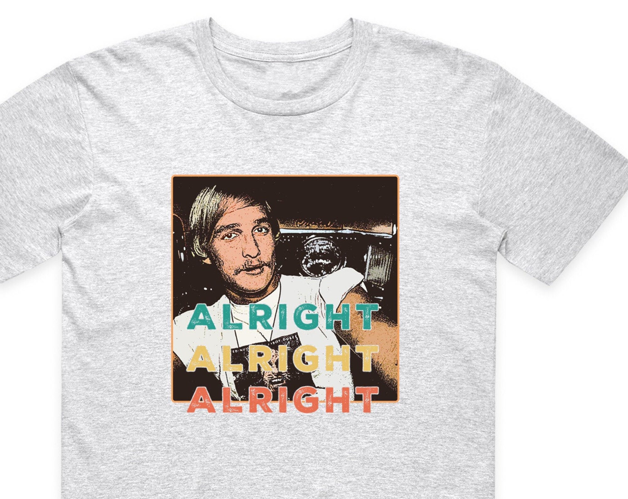 Discover 1990s Wooderson Alright Shirt, Matthew Mcconaughey shirt