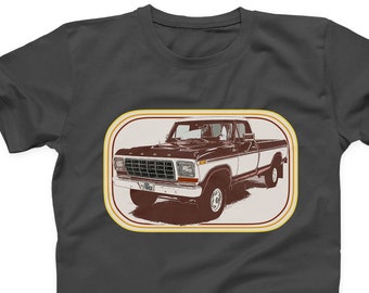 Vintage F150 FAN ART 1980s : Adult - Youth - Toddler Printed Shirt F390