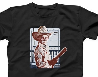 1980s CHRISTMAS Story RED RYDER classic art T Shirt : Adult - Youth - Toddler Printed Shirt F321