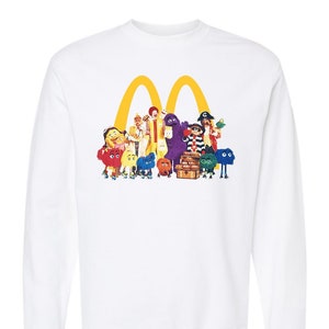 1990&#39;s Sweatshirt Mcdonalds Adult | Youth