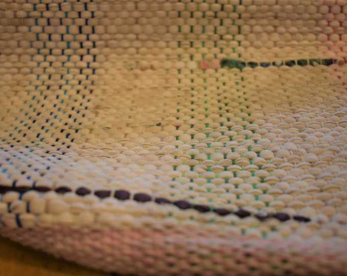White Accent Rug - Etsy