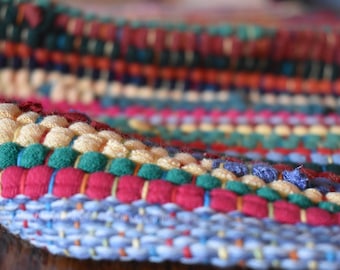Colorful Woven T-shirt Rug