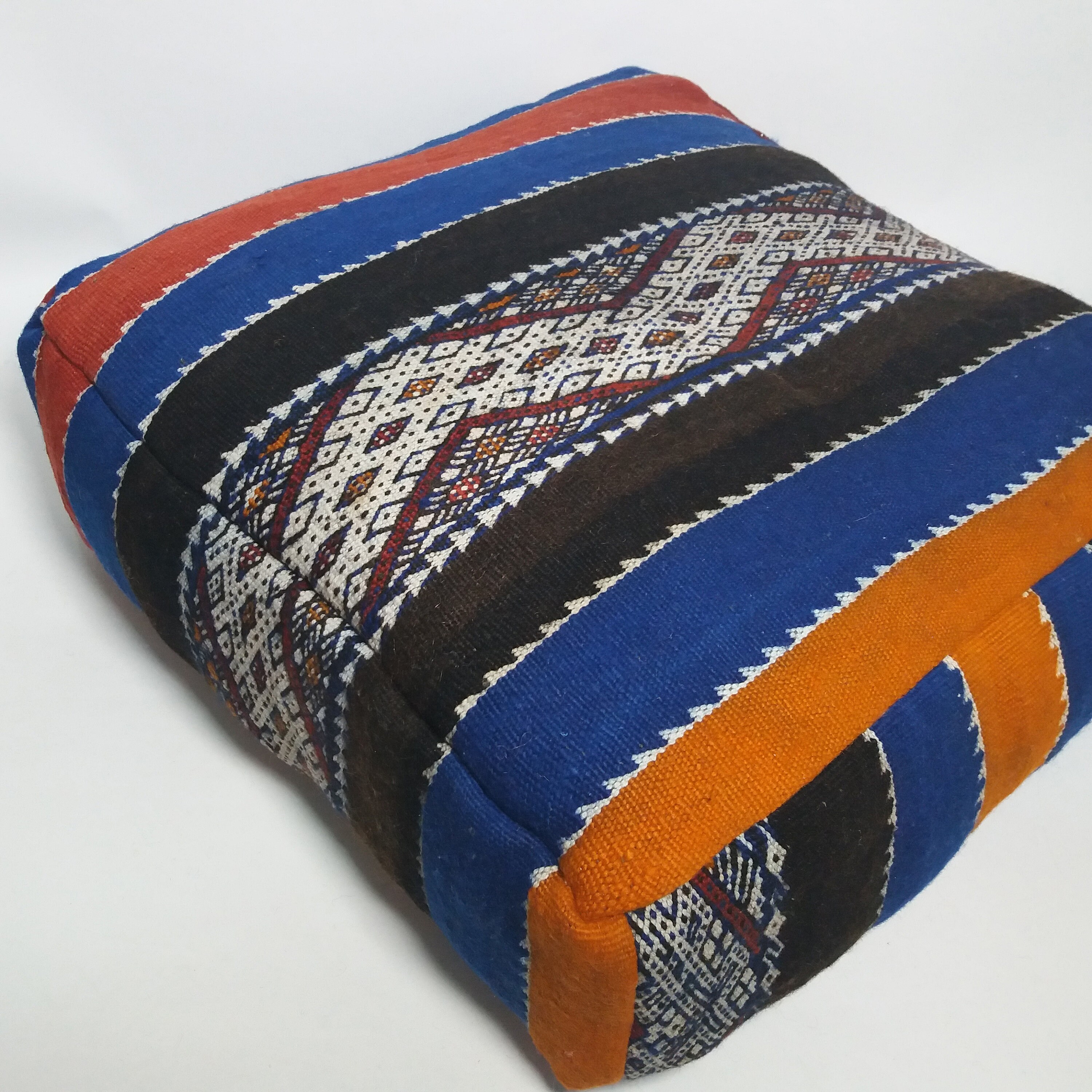 Cojín de piso kilim funda de almohada de piso marroquí | Etsy