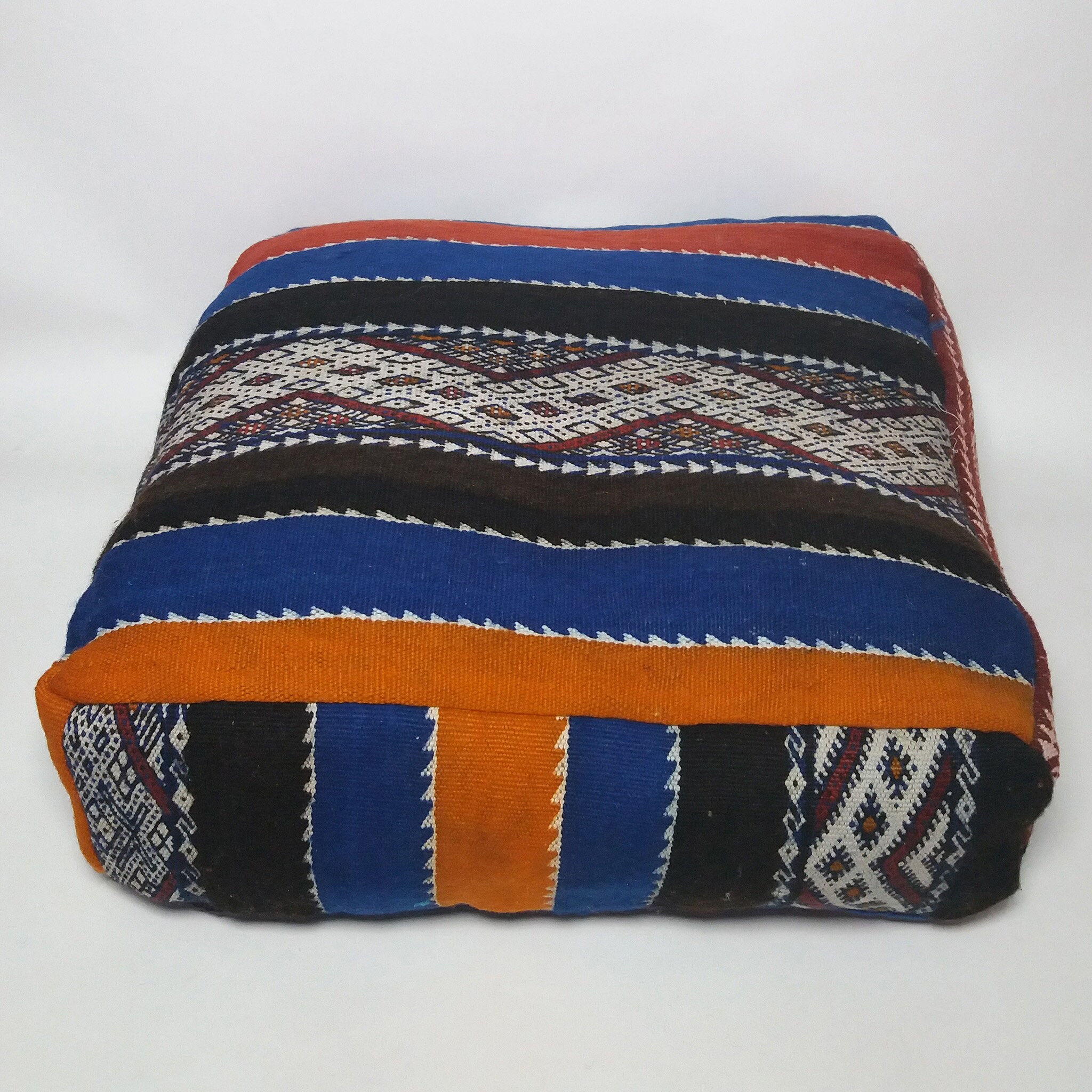 Cojín de piso kilim funda de almohada de piso marroquí | Etsy