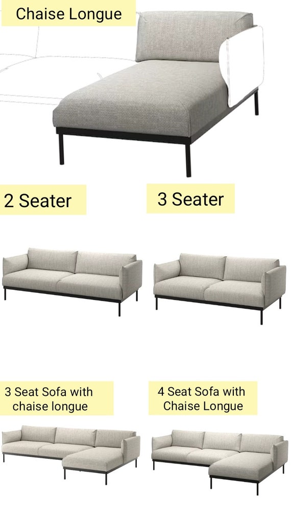 3 seater online chaise lounge cover