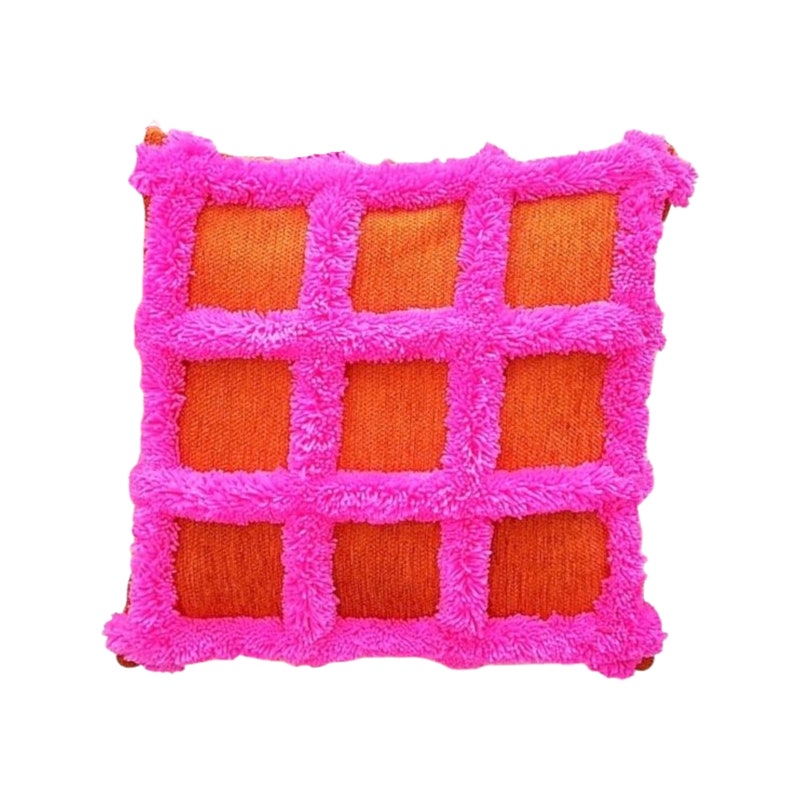 Hello Tufted Pillow main image 0
