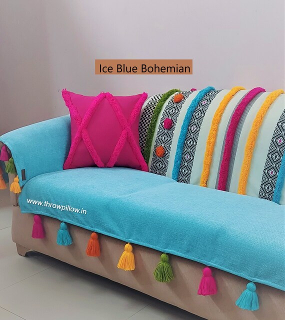 Bohemian Combo Sofa Cover Custom Made to Fit Ikea Applaryd Sofa