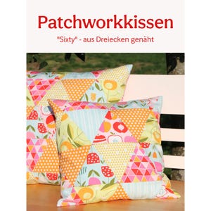 PDF Nähanleitung | Patchworkkissen Sixty