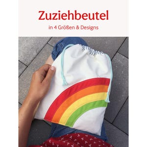 PDF Nähanleitung | Zuziehbeutel