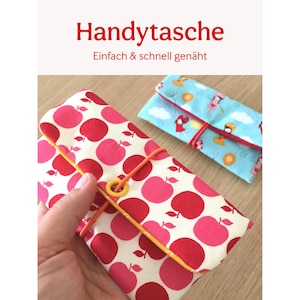 PDF Nähanleitung | Handytasche
