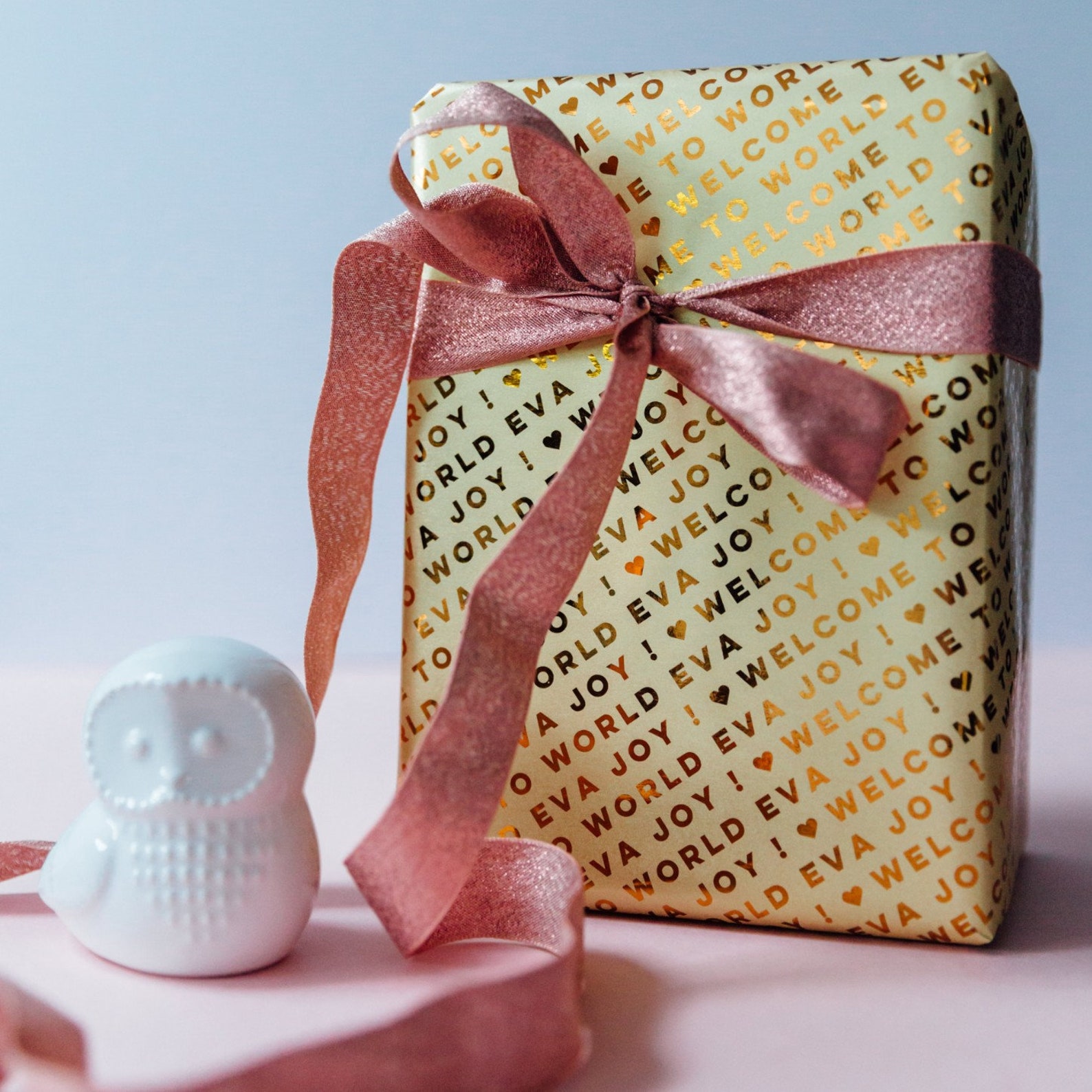 Personalised New Arrival/New Baby Girl Gift Wrap/Wrapping Etsy