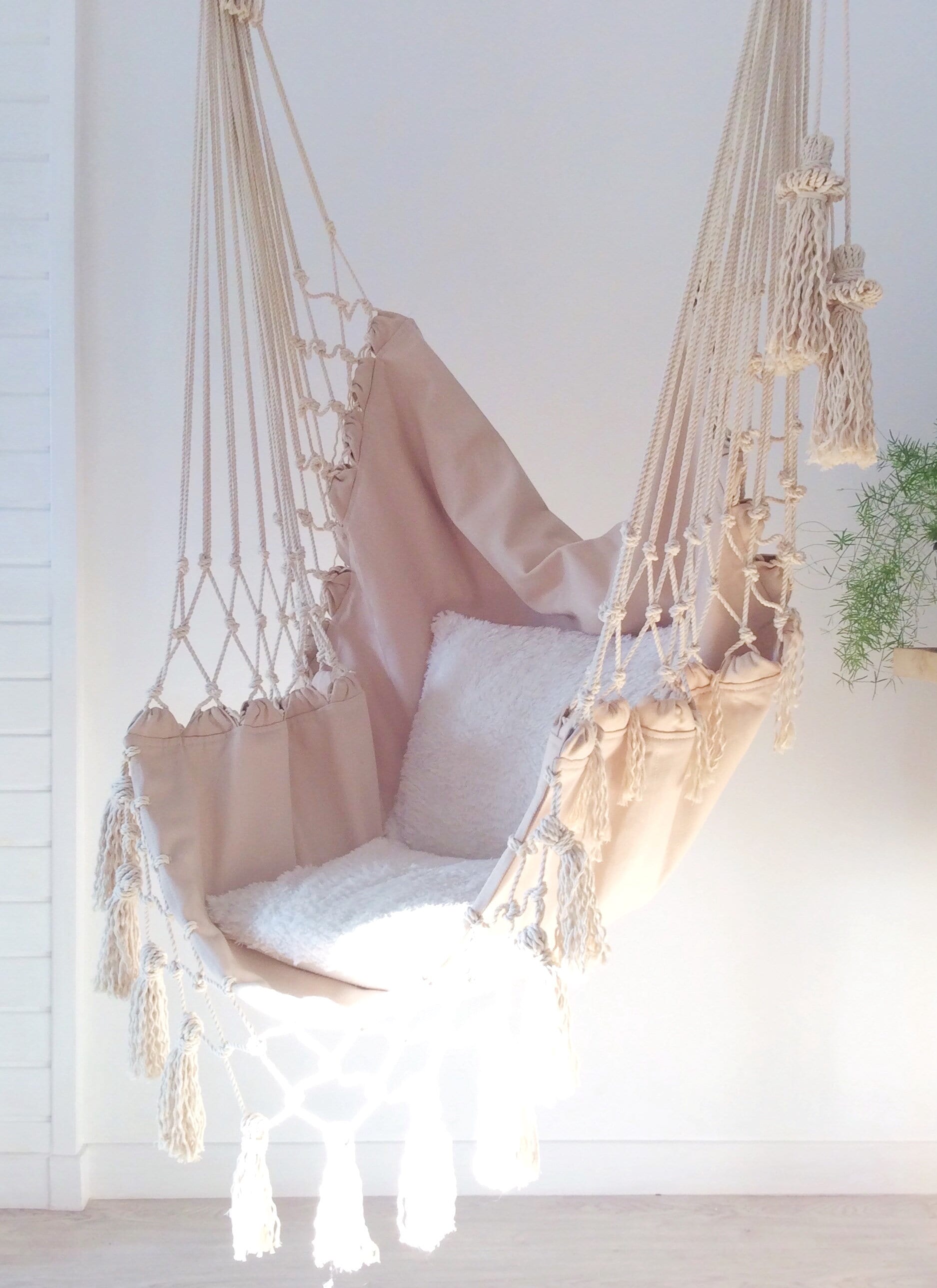 Hamaca silla hamacas hamaca Boho silla colgante mecedora Etsy