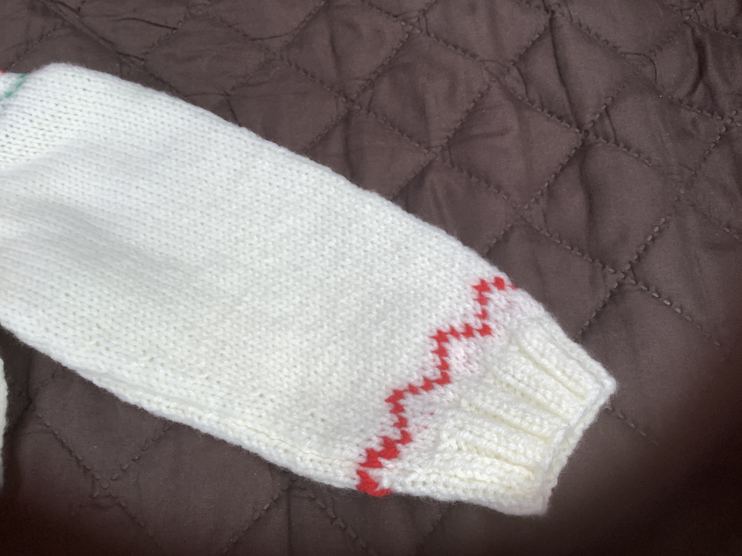 Z Supply Adornment Fair Isle Sweater in Festive Red main image 0