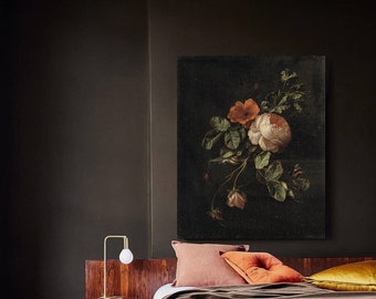 Still Life with Roses | Elias van den Broeck | Wall Decoration