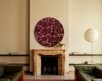 Abstraction | Round Painting | Wall Decoration