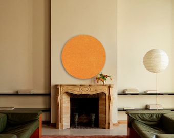 Abstraction | Round Painting | Wall Decoration