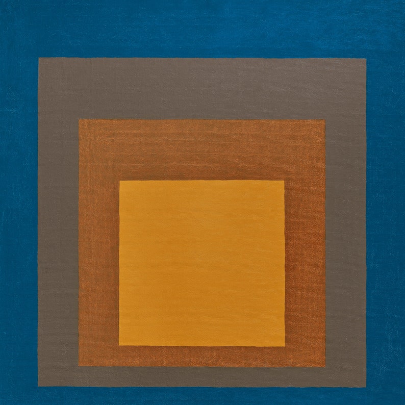 Abstrakcja Josef Albers Dekoracja ścienna zdjęcie 2