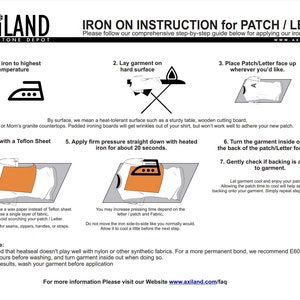 Capital Old English Hot-fix Letters image 7