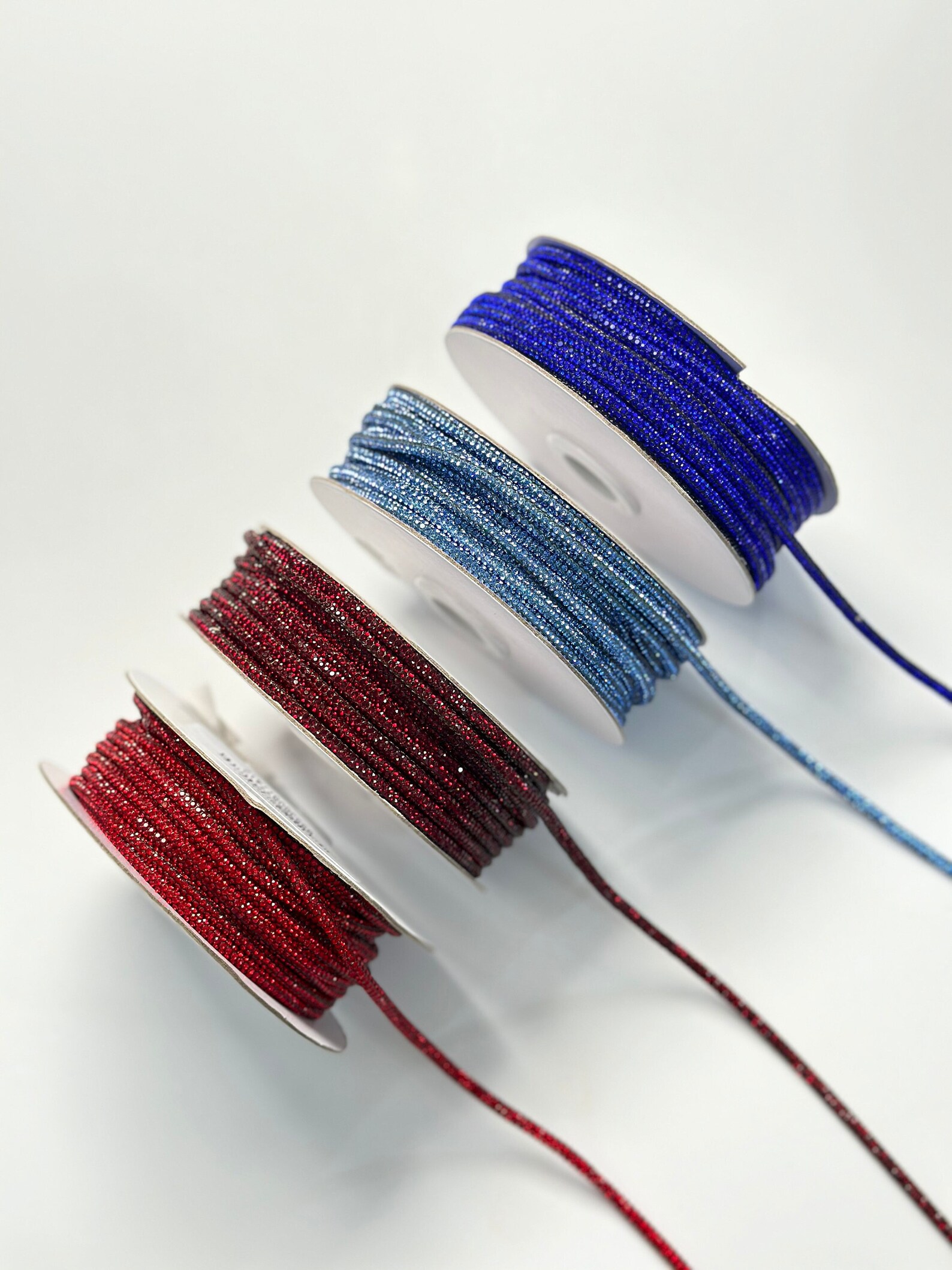 3mm Rhinestone String-crystal Rope- Bling Bling Trim-diy Drawstring ...