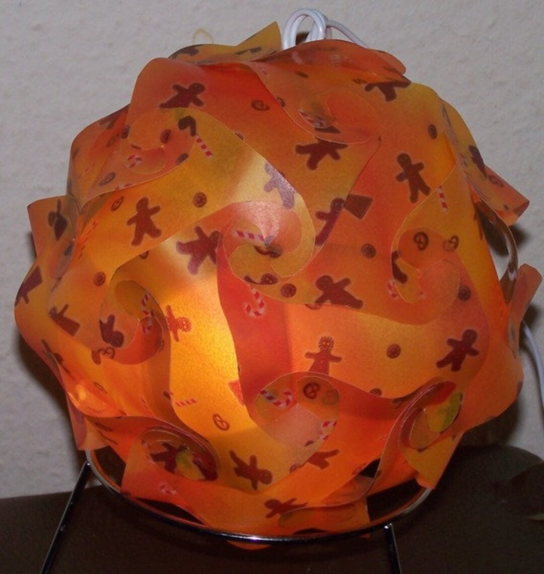 IQ Lamp / Puzzle Lamp / Ball Lamp Gingerbread Etsy