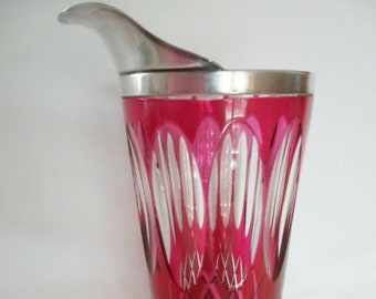 Heavy Cased Glass Etsy