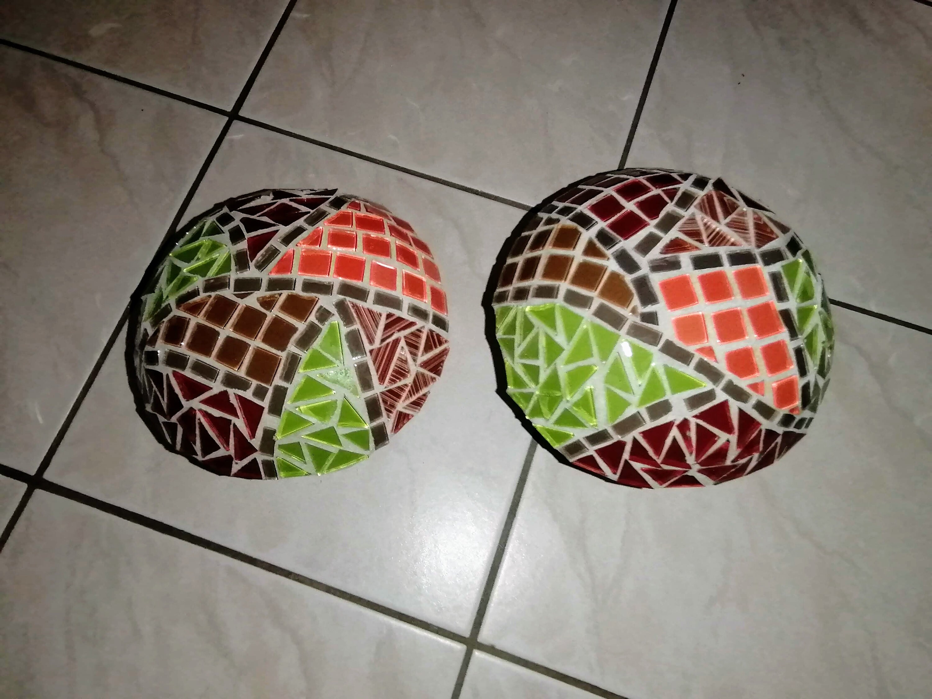 Setas hechas de hormigón y mosaico decoración de jardín | Etsy