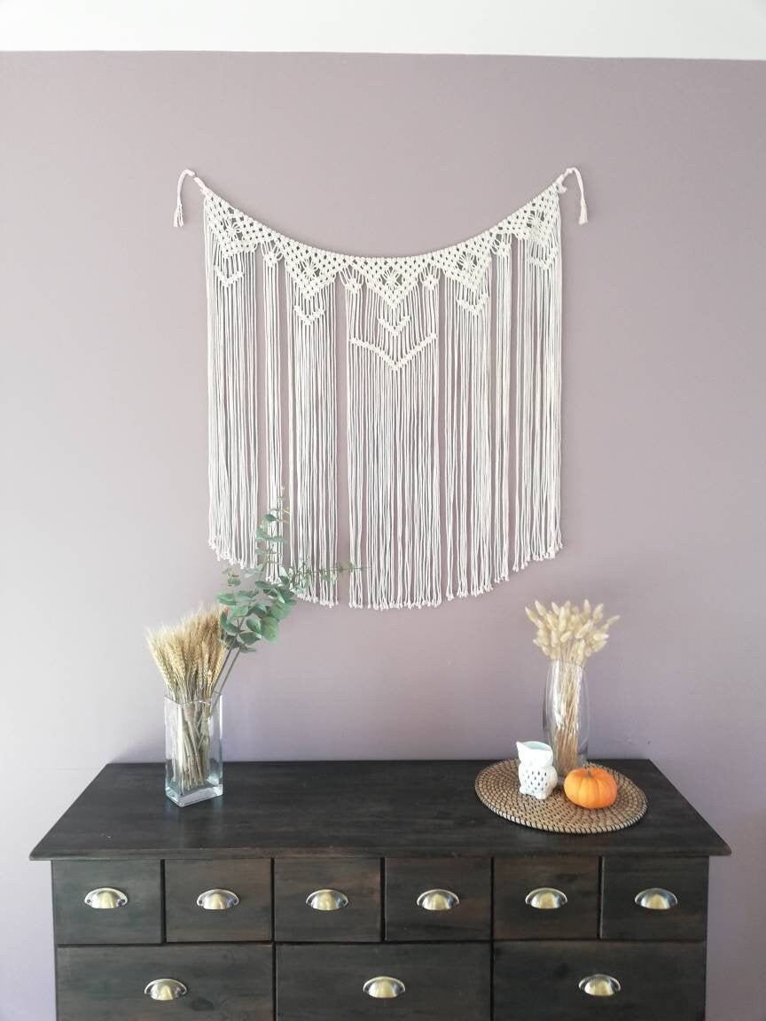Tenture Murale Macramé Bohème Décoration Murale