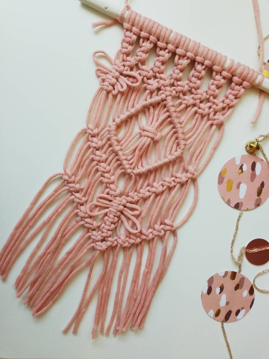 Décoration Chambre Enfant Bébé Macramé Mural