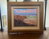 Abstract Beach Oil landscape