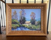 Secret Forest Oil Landscape