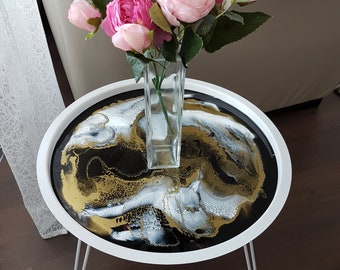 Resin coffee table