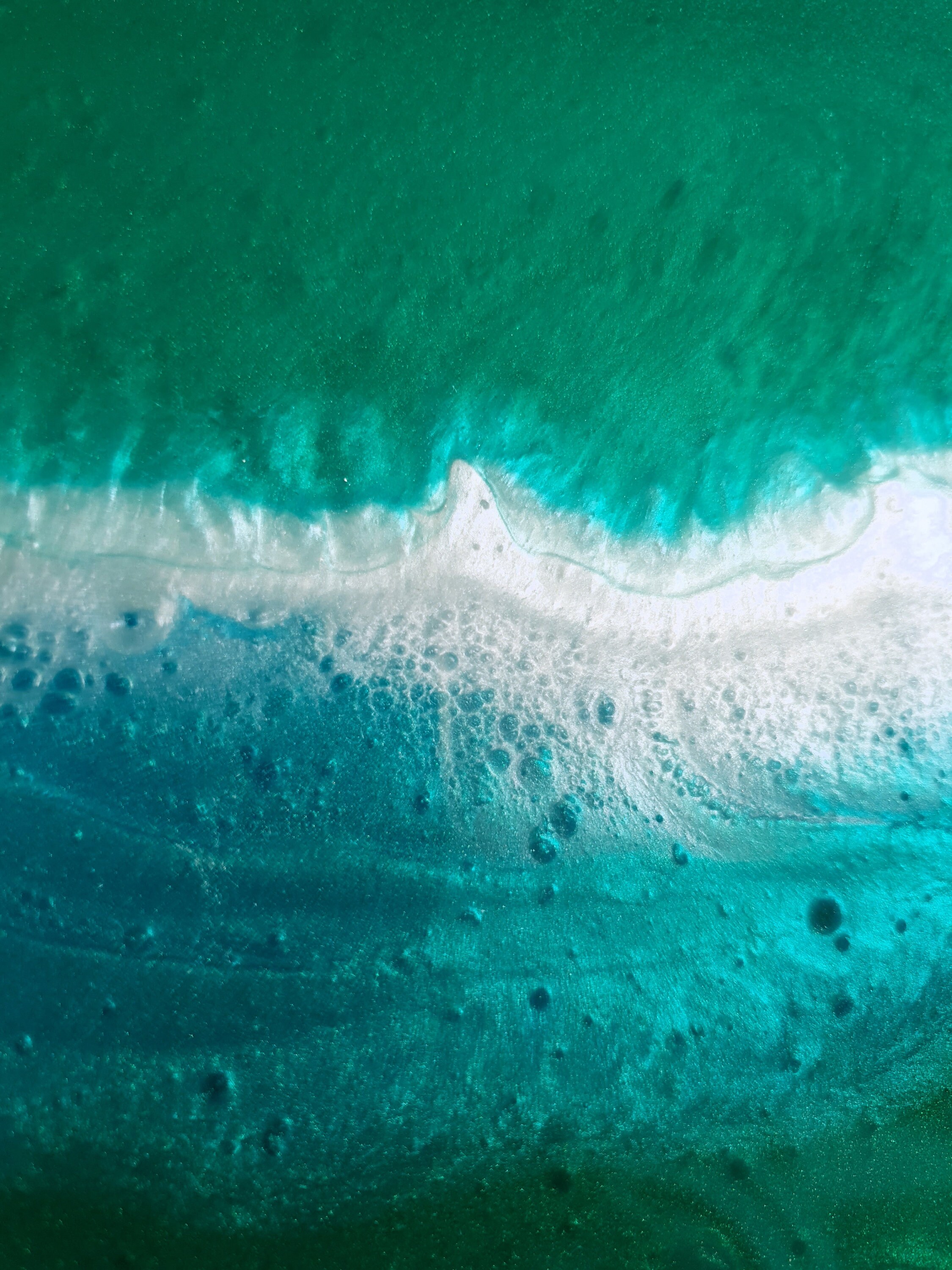 Custom Emerald - Turquise Geode - Etsy