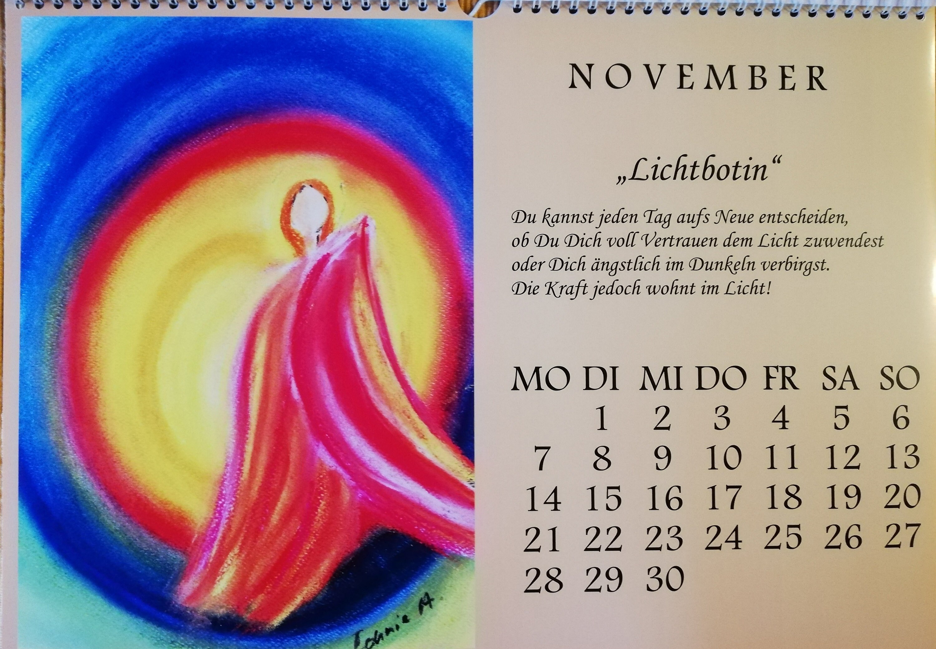 Angel Calendar heavenly Companions 2022 Etsy UK