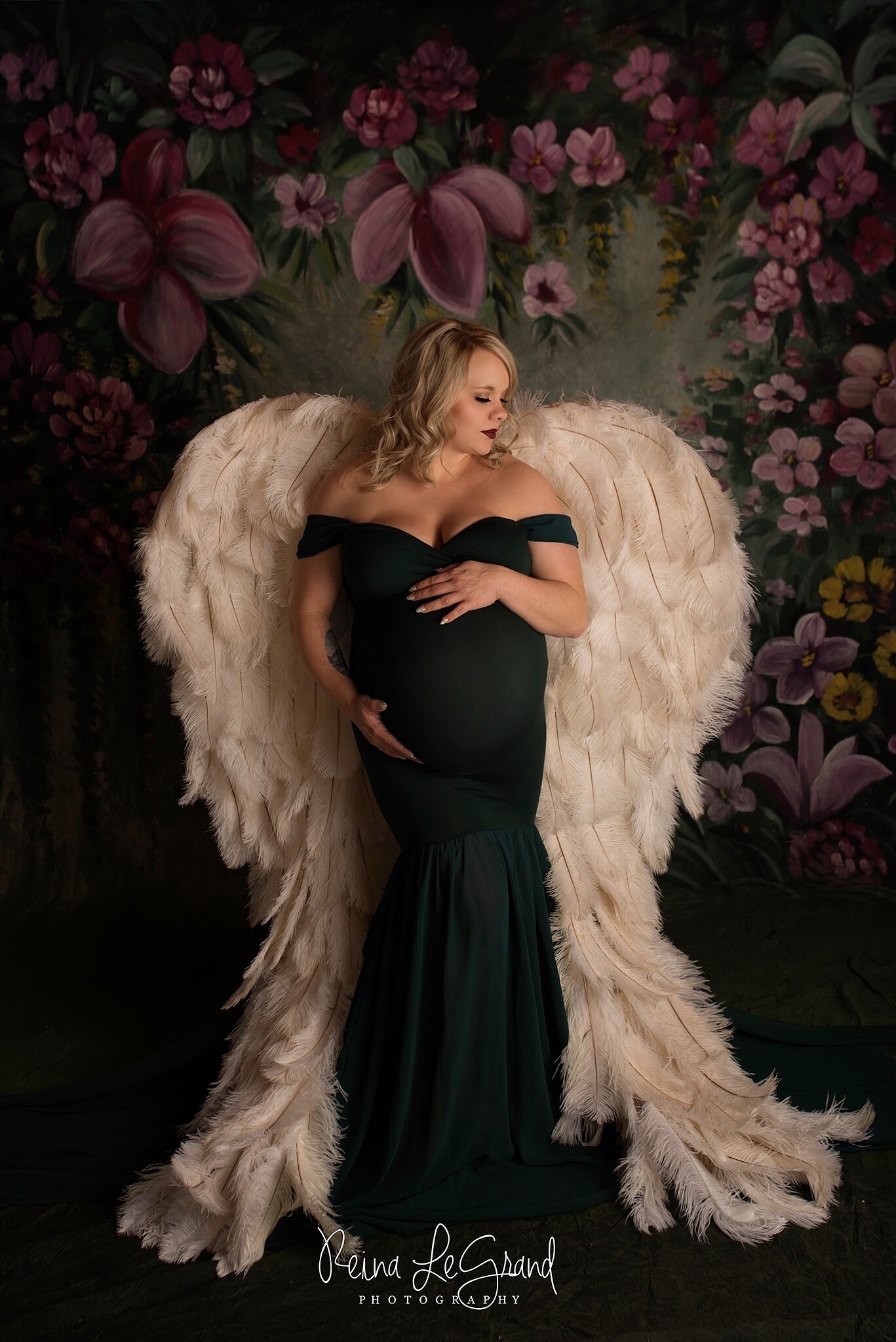 Angel Wings Boudoir Maternity Photography Posing Guide Etsy UK