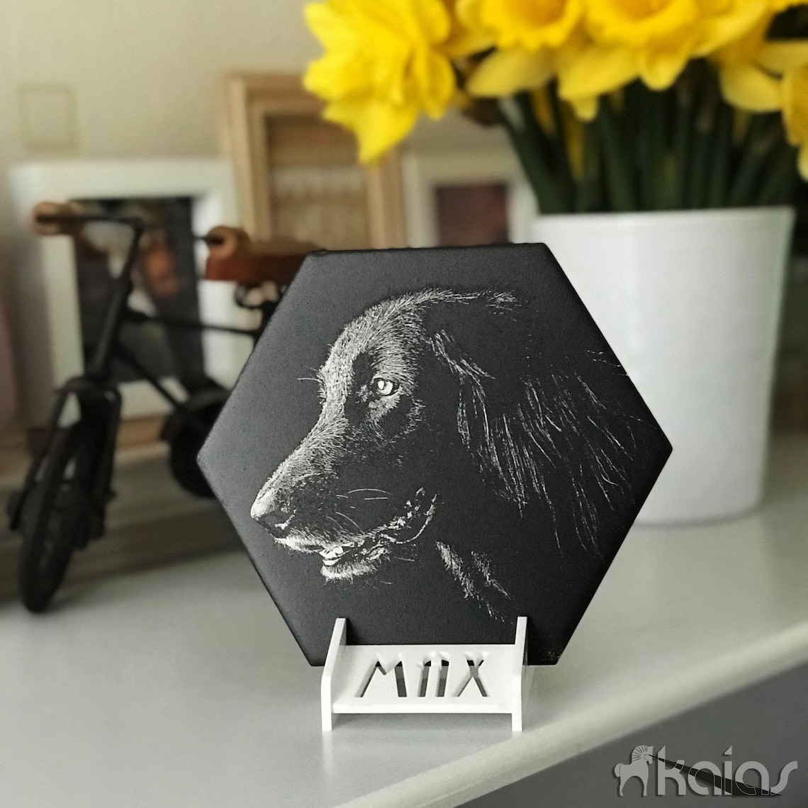 Personalized Ceramic Tiles Laser Engraved Tiles Customized Etsy