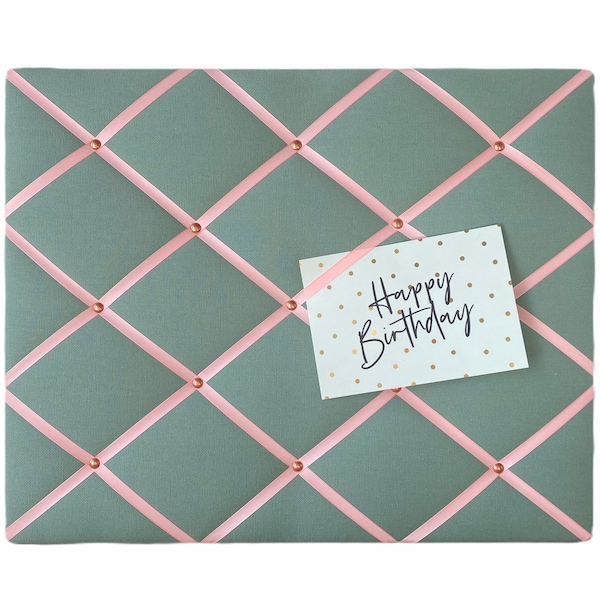 Memo board mint & pink, desired size