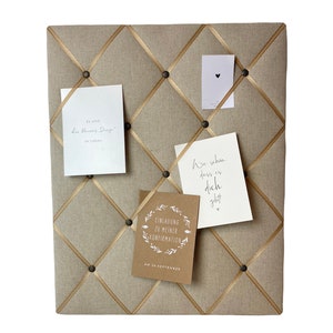 Memoboard beige Scandi taille souhaitée image 2