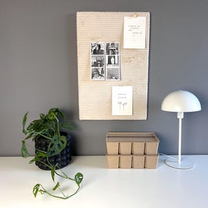 Cordon pour tableau d'affichage blanc cassé