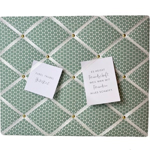 Memo board retro mint