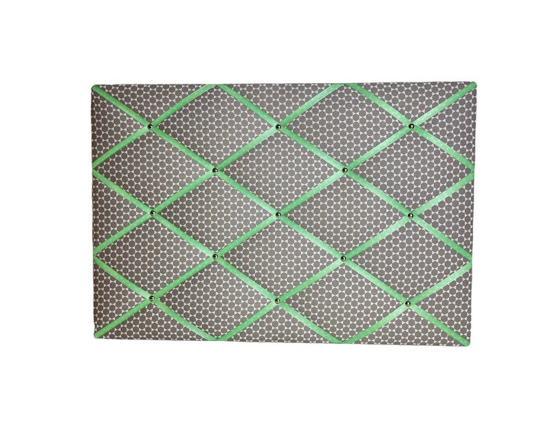 Tableau mémo rétro gris vert taille souhaitée image 5