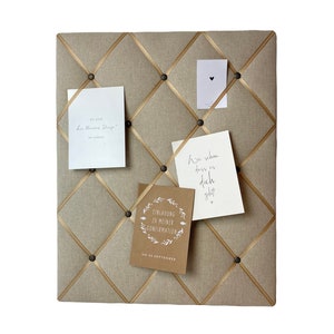 Memoboard beige Scandi taille souhaitée image 8