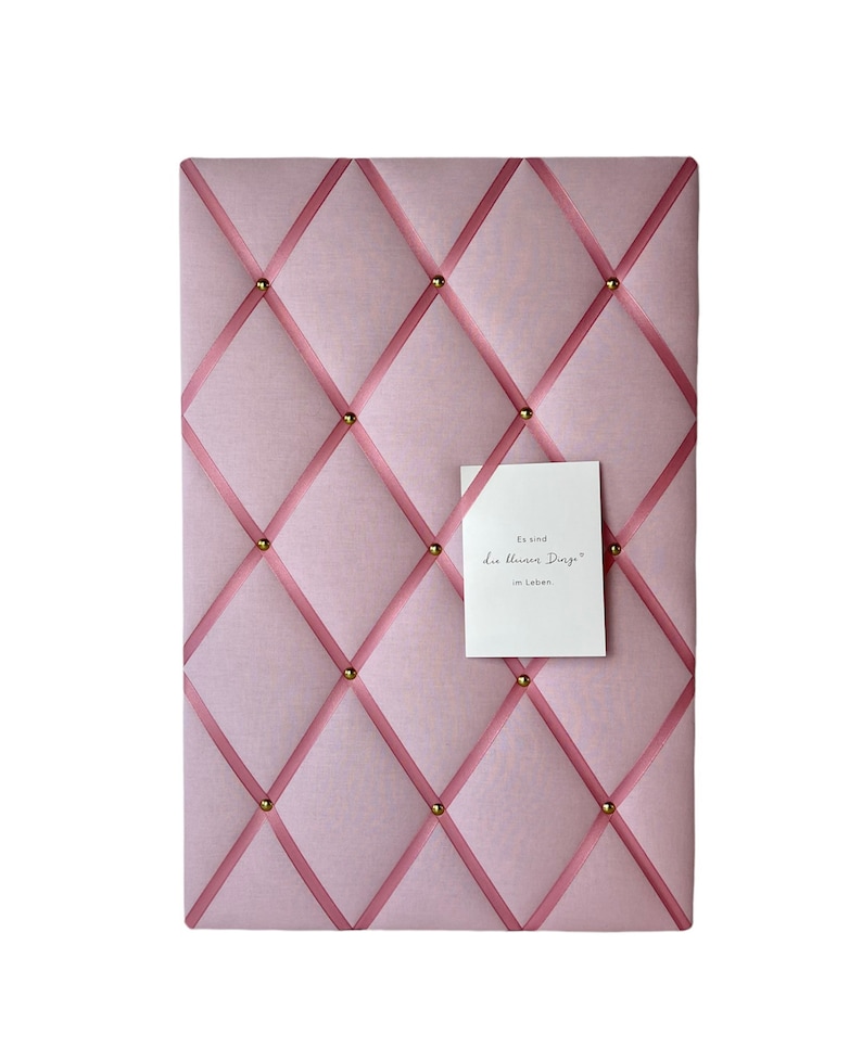 Memoboard pastell pink Wunschgröße Bild 1