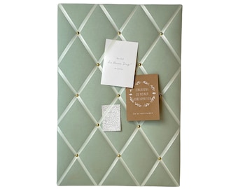 Memo board, light lime green, desired size