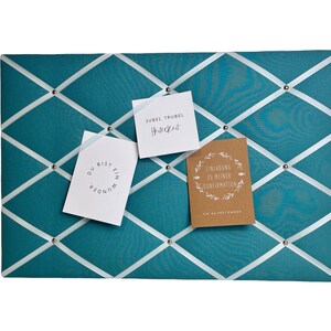 Memo board turquoise desired size image 7