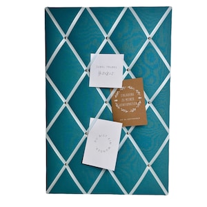 Memo board turquoise desired size image 1