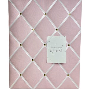 Memo board light pink desired size girls image 1