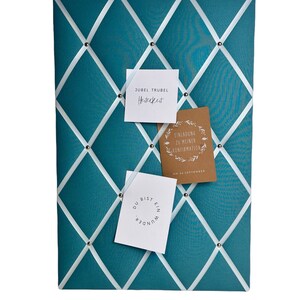 Memo board turquoise desired size image 8