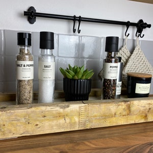 Decoratieschaal van gerecyclede bekistingsbalk van hout