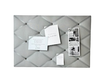 Memo board light gray desired size